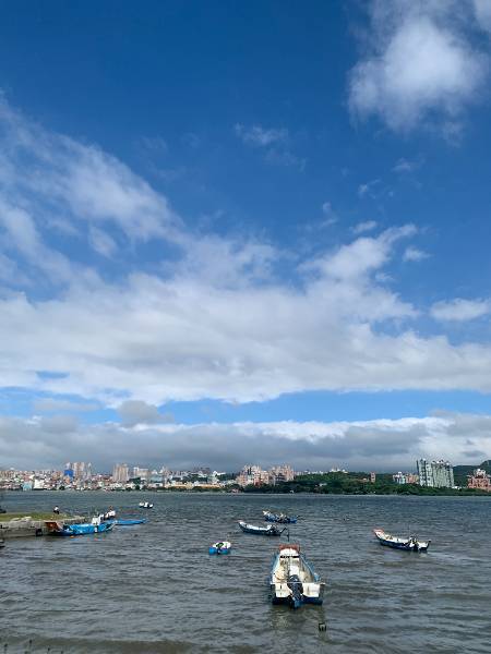 淡水河風景